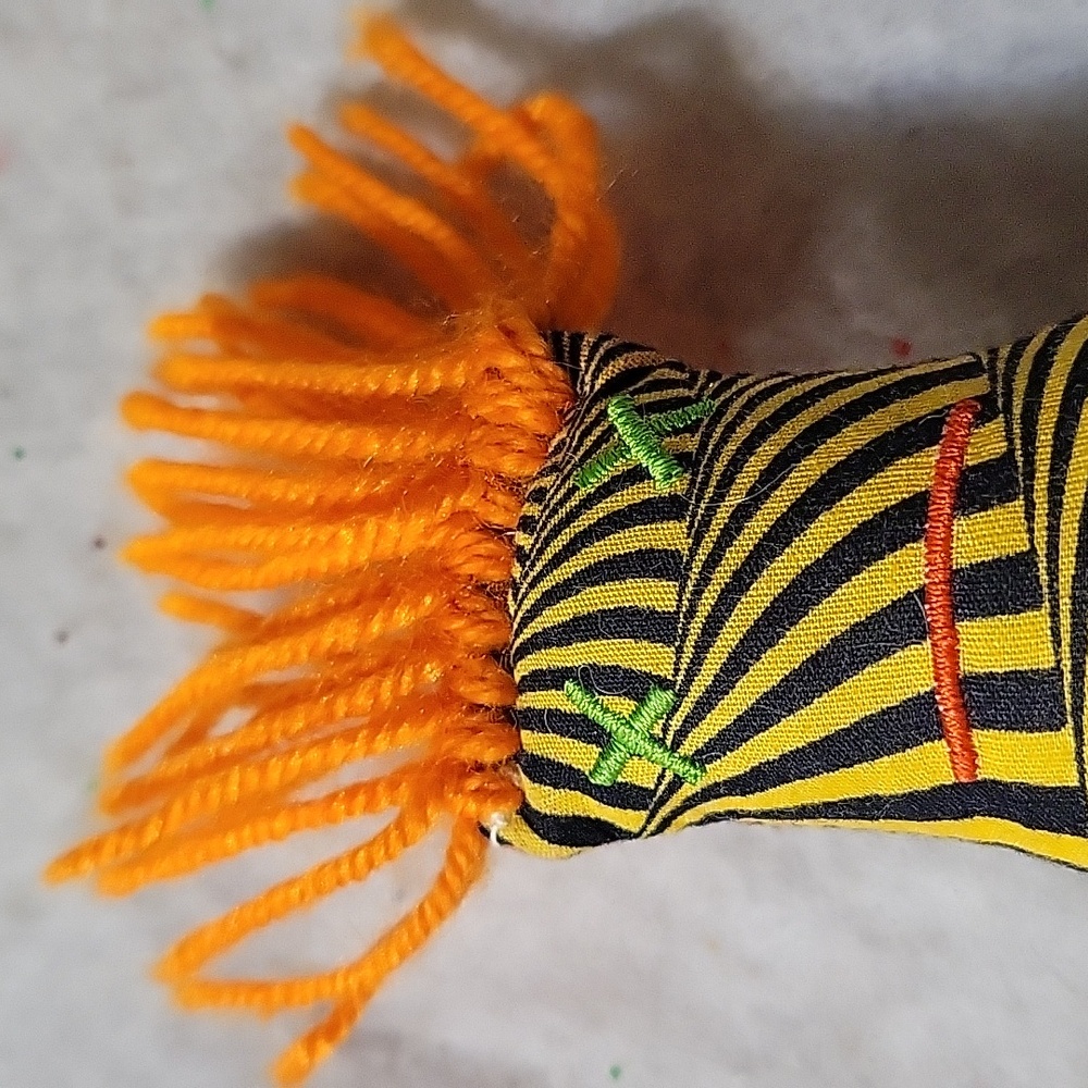 DAMMIT DOLL Voodoo Stress Relief Gag Swear Tribal Geometric Gift 12" - Picture 4 of 6